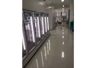 Transparante Koude de Diepvriezerzaal van de Glasdeur voor Groente en Fruitvoedselopslag